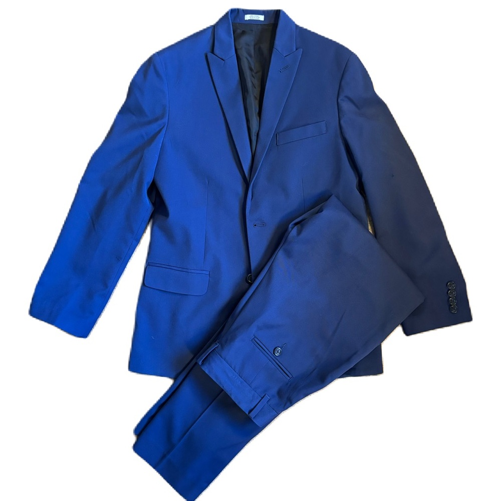 Boys Suit Jacket and Pants Set Calvin Klein Size 16  Formal Wear Holiday Wedding